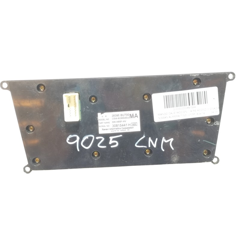 Recambio de mando calefaccion / aire acondicionado para nissan almera tino (v10m) acenta referencia OEM IAM 28395BU700MA  