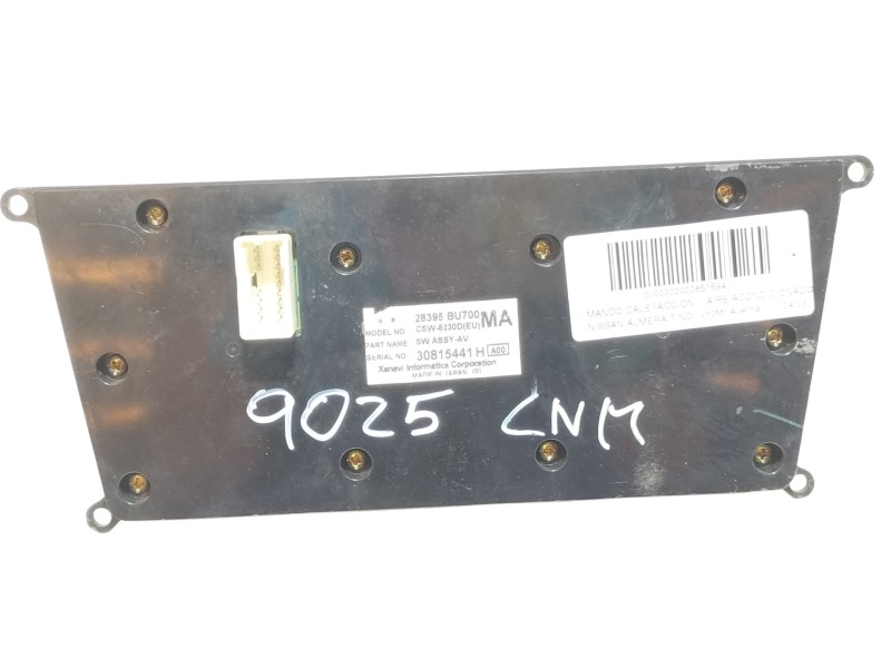 Recambio de mando calefaccion / aire acondicionado para nissan almera tino (v10m) acenta referencia OEM IAM 28395BU700MA  