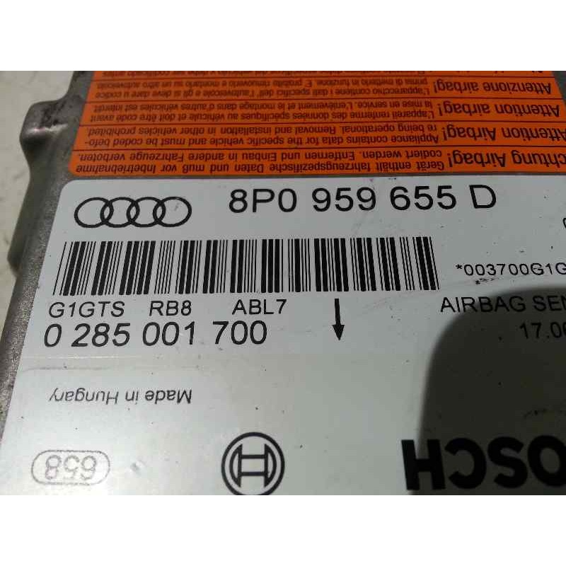 Recambio de centralita airbag para audi a3 (8p) 2.0 16v tdi referencia OEM IAM 8P0959655D  