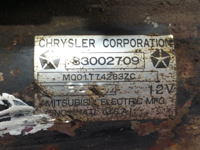 Recambio de motor arranque para jeep gr.cherokee (zj)/(z) 4.0 cat referencia OEM IAM 33002709  