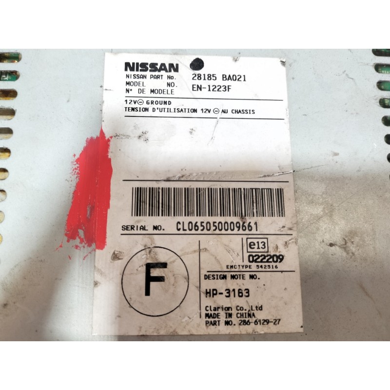 Recambio de modulo electronico para nissan primera berlina (p12) 1.9 16v turbodiesel cat referencia OEM IAM 28185BA021  