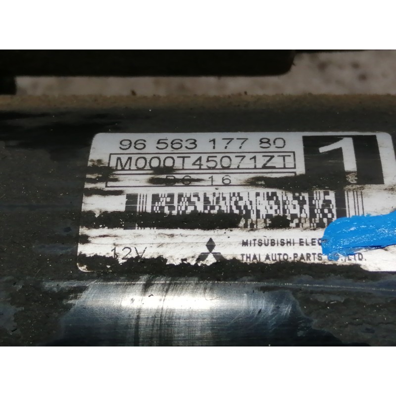 Recambio de motor arranque para citroën c2 1.4 referencia OEM IAM 9656317780 M000T45071ZT 
