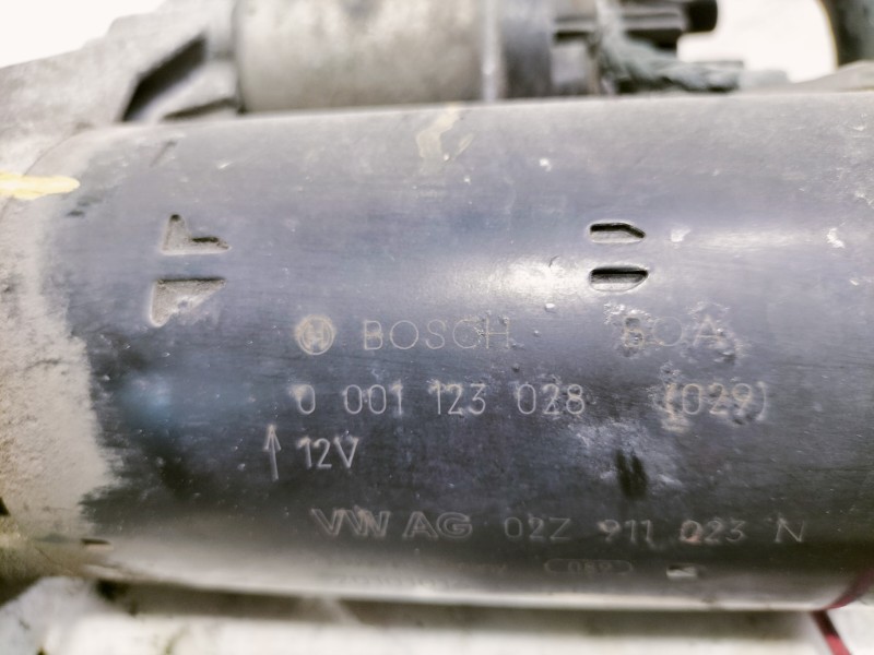 Recambio de motor arranque para seat ibiza (6j5) reference referencia OEM IAM 0001123028 02Z911024K 