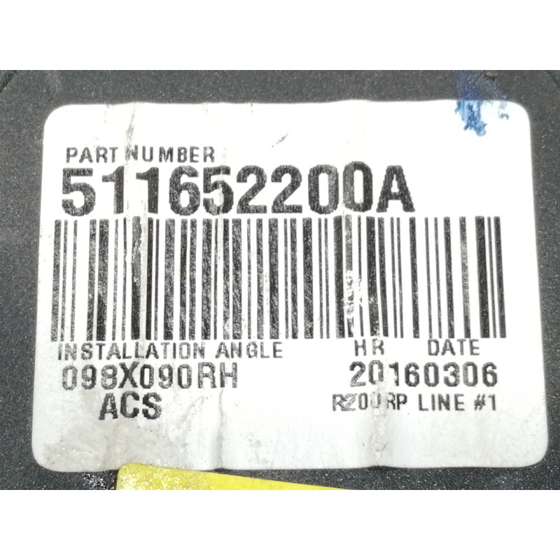 Recambio de cinturon seguridad delantero derecho para kia sportage ex referencia OEM IAM 888201F200  