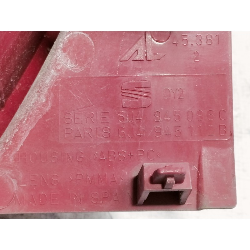 Recambio de piloto trasero derecho para seat ibiza (6j5) reference referencia OEM IAM 6J4945112B 9J4945096C 6J4945096H