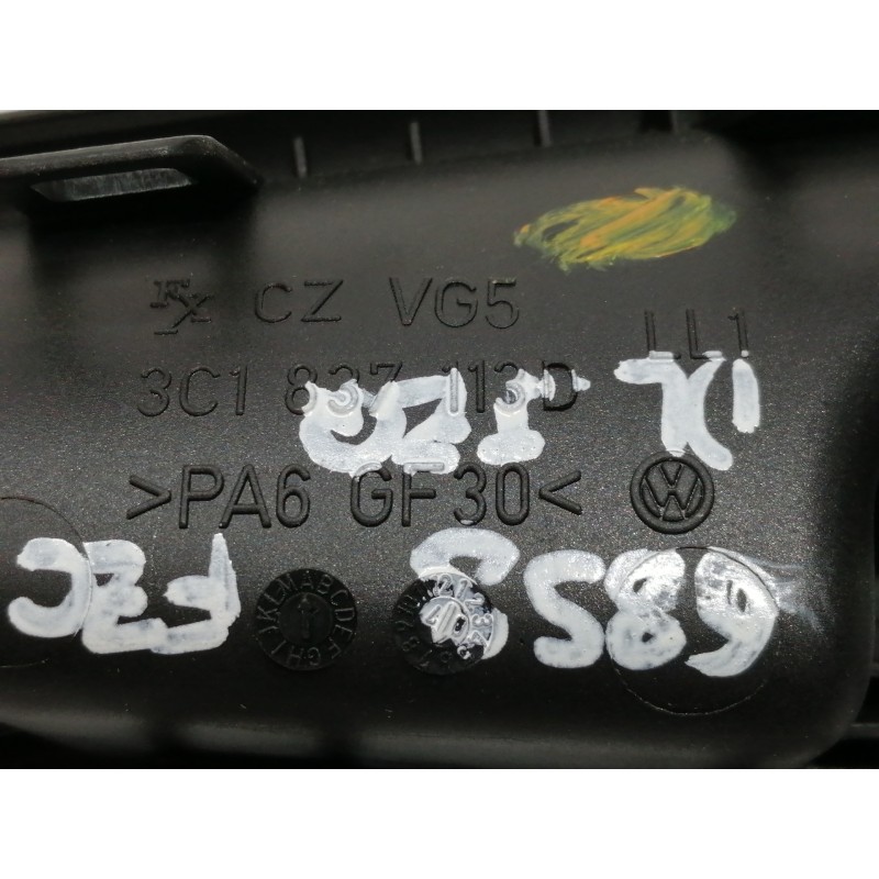Recambio de maneta interior delantera izquierda para volkswagen passat berlina (3c2) trendline referencia OEM IAM 3C1837113D  