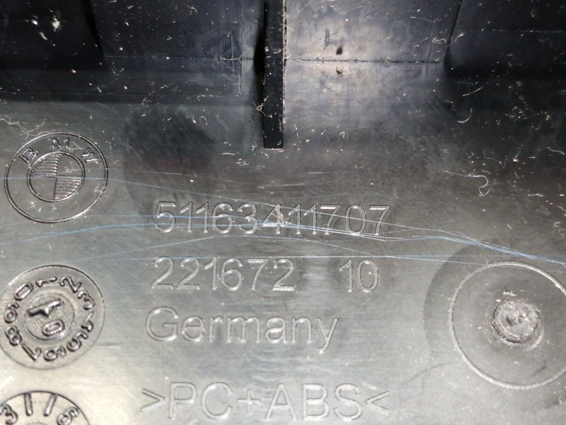 Recambio de cenicero para bmw x3 (e83) 2.0d referencia OEM IAM 51163411707  