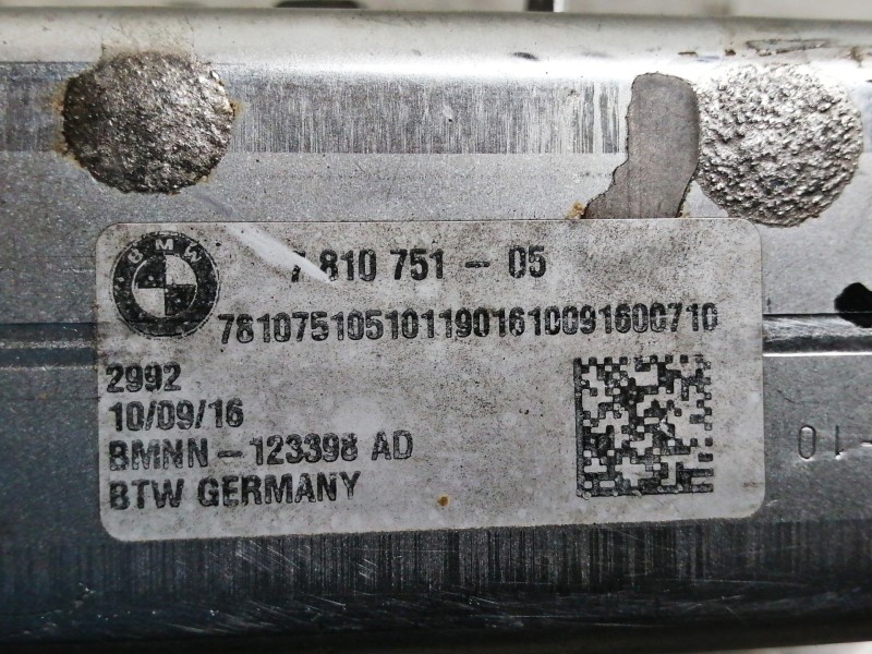 Recambio de valvula egr para bmw serie 5 lim. (f10) 520d referencia OEM IAM 781075105 123398AD 