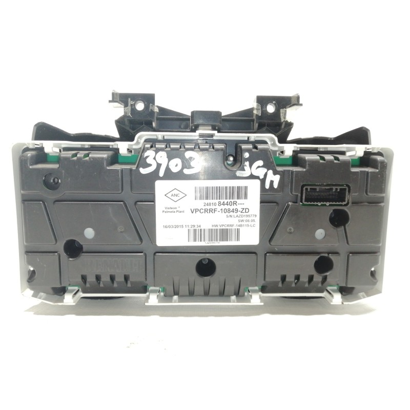 Recambio de cuadro instrumentos para renault clio iv business referencia OEM IAM 248108440R VPCRRF10849ZD 