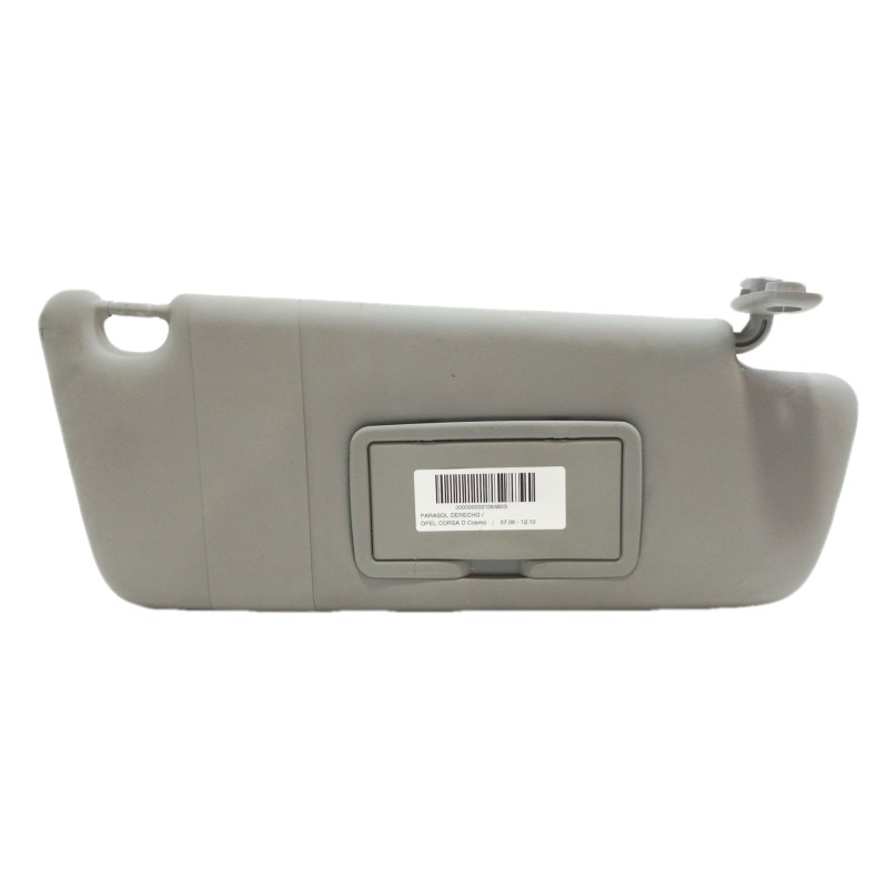 Recambio de parasol derecho para opel corsa d cosmo referencia OEM IAM   