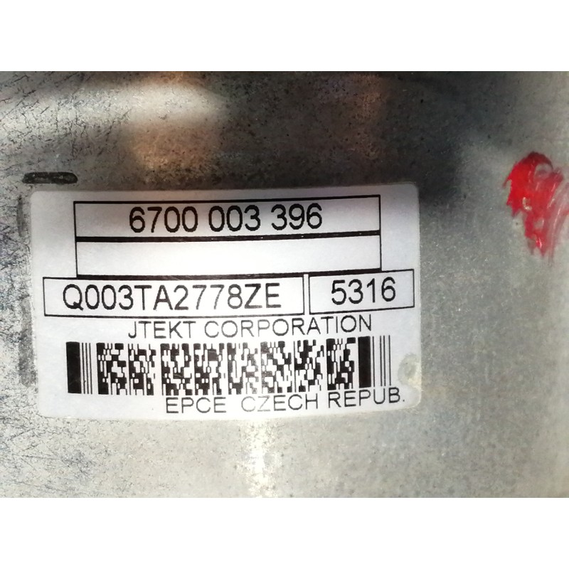 Recambio de columna direccion para renault clio iv business referencia OEM IAM 6700003396 Q003TA2778ZE / 6820000235 488105110R