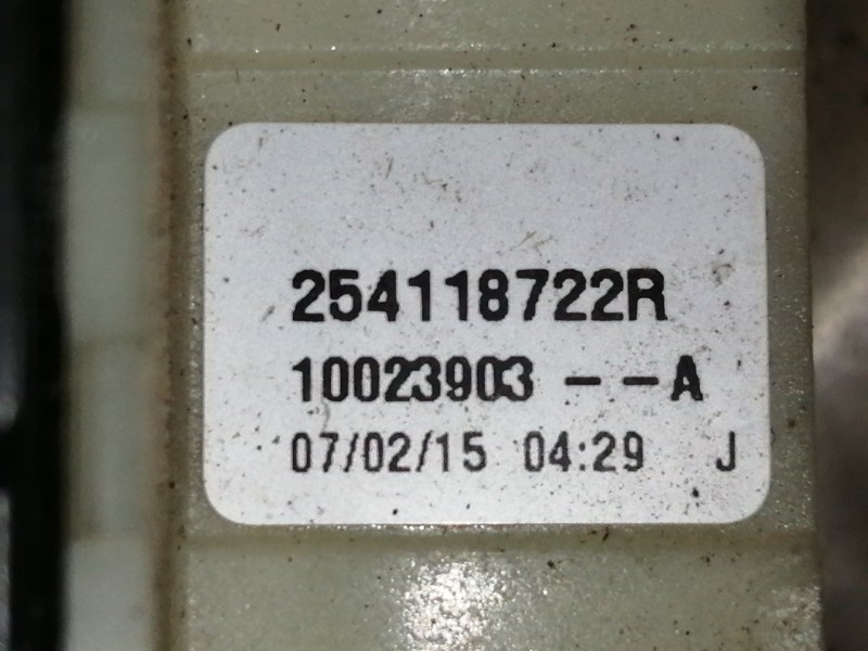 Recambio de mando elevalunas delantero izquierdo para renault clio iv business referencia OEM IAM 254118722R 10023903A 