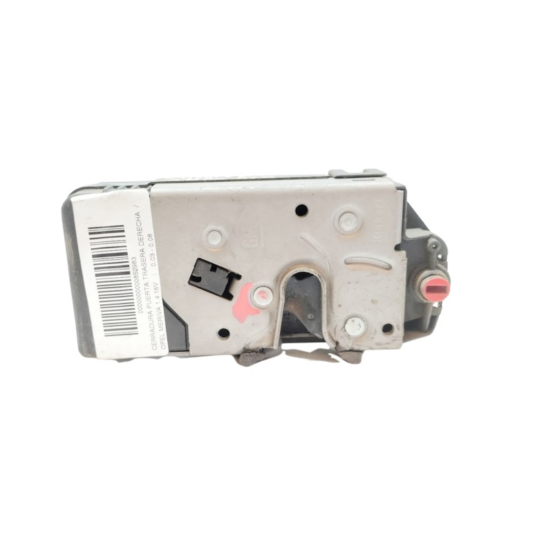 Recambio de cerradura puerta trasera derecha para opel meriva 1.4 16v referencia OEM IAM 13154794  