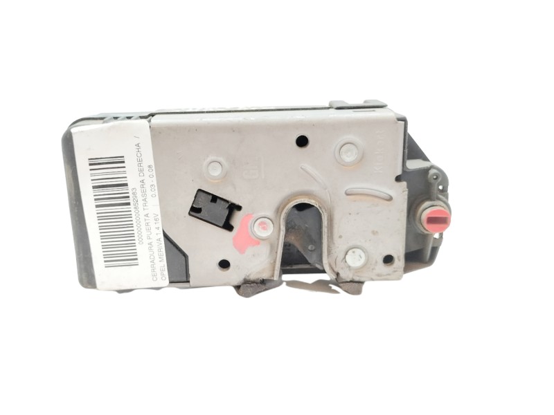 Recambio de cerradura puerta trasera derecha para opel meriva 1.4 16v referencia OEM IAM 13154794  