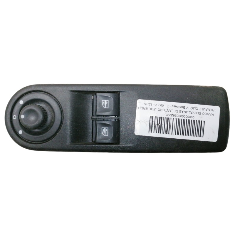 Recambio de mando elevalunas delantero izquierdo para renault clio iv business referencia OEM IAM 254118722R 10023903A 