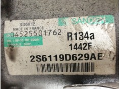 Recambio de compresor aire acondicionado para ford fiesta (cbk) ambiente referencia OEM IAM 2S6119D629AE SD6V121442F 04525501762 2