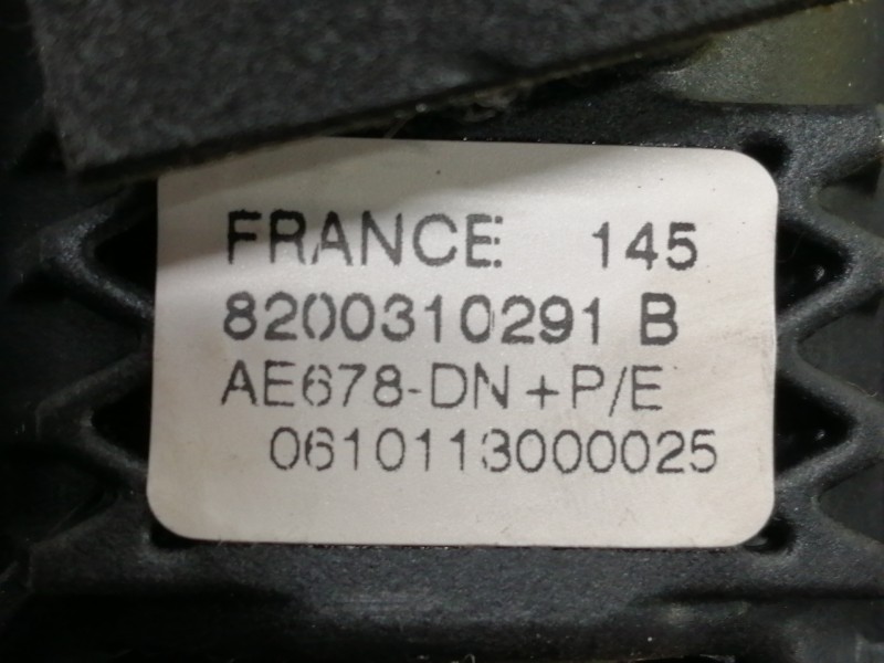 Recambio de airbag delantero izquierdo para renault scenic ii authentique referencia OEM IAM 8200310291B 0610113000025 6010579