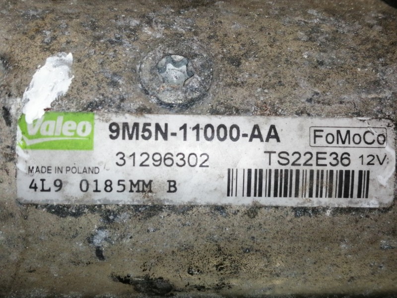 Recambio de motor arranque para volvo v50 familiar 1.6 d drive kinetic referencia OEM IAM 9M5N11000AA  