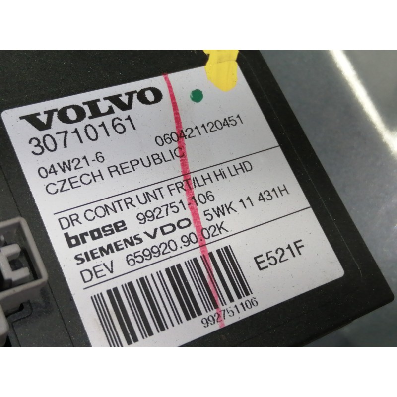Recambio de elevalunas delantero izquierdo para volvo v50 familiar 2.0 d kinetic referencia OEM IAM 8679080 30710161 / 060421120