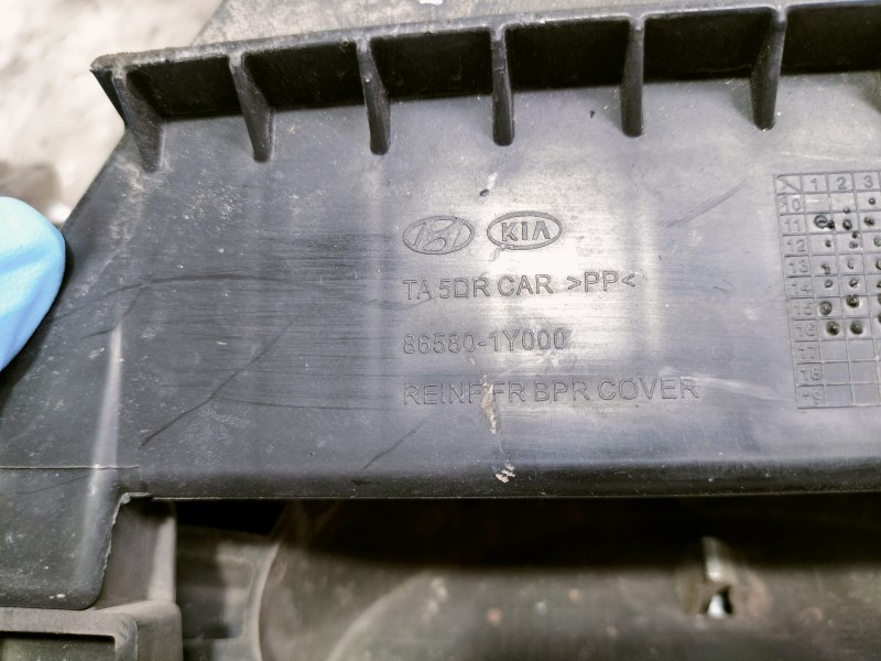 Recambio de rejilla delantera para kia picanto (ja) 1.0 cat referencia OEM IAM 86580 1Y000 865801Y000