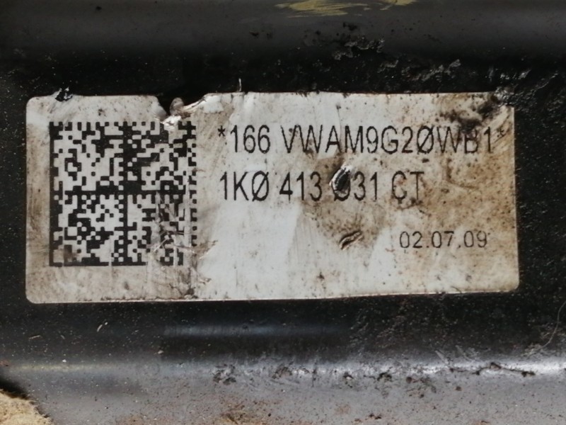 Recambio de amortiguador delantero derecho para seat leon (1p1) emocion referencia OEM IAM 1K0413031CT 1K0412103B 166VWAM9G20WB1