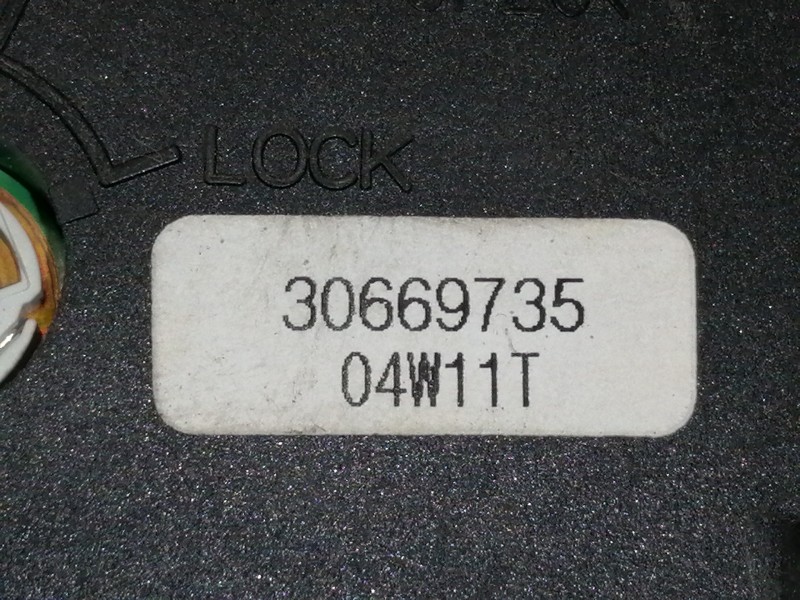Recambio de mando luces para volvo v50 familiar 2.0 d kinetic referencia OEM IAM 30669735 04W11T 19206