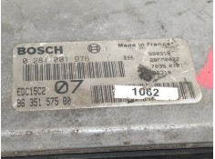 Recambio de centralita motor uce para peugeot 306 break style referencia OEM IAM 9635157580   2