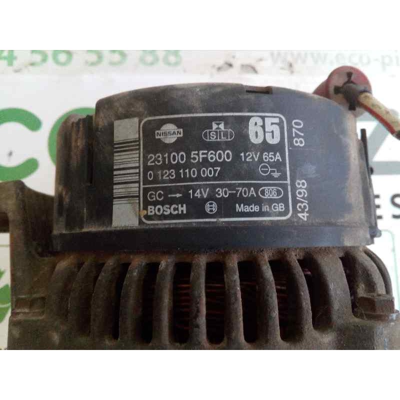 Recambio de alternador para nissan micra (k11) 1.0 16v cat referencia OEM IAM 231005F600  