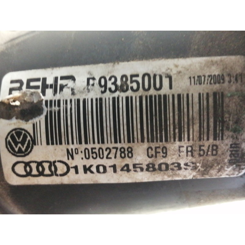 Recambio de intercooler para seat leon (1p1) emocion referencia OEM IAM 1K0145803S P9385001 