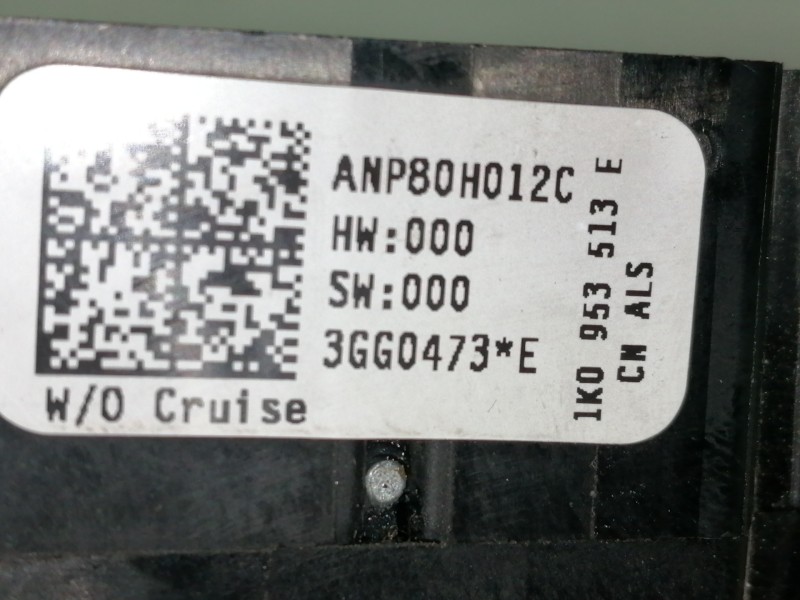 Recambio de mando intermitentes para seat leon (1p1) emocion referencia OEM IAM 1K0953513E  