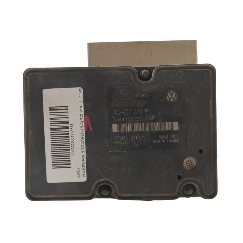 Recambio de abs para volkswagen touareg (7la) tdi v10 referencia OEM IAM 7L0614111B 10020402574 / 10020805022 7L0907379A / 10092