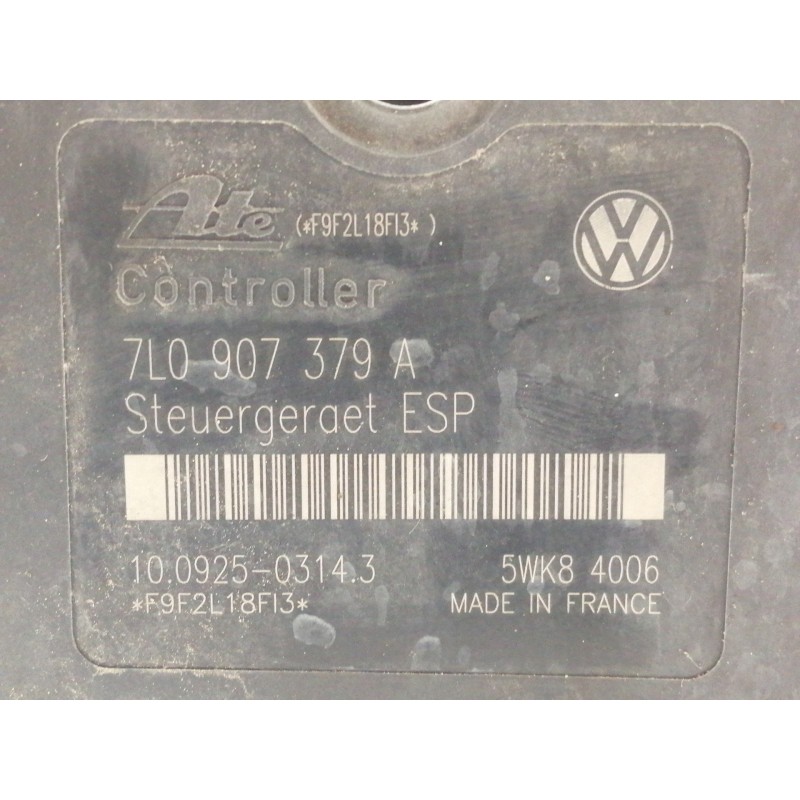 Recambio de abs para volkswagen touareg (7la) tdi v10 referencia OEM IAM 7L0614111B 10020402574 / 10020805022 7L0907379A / 10092