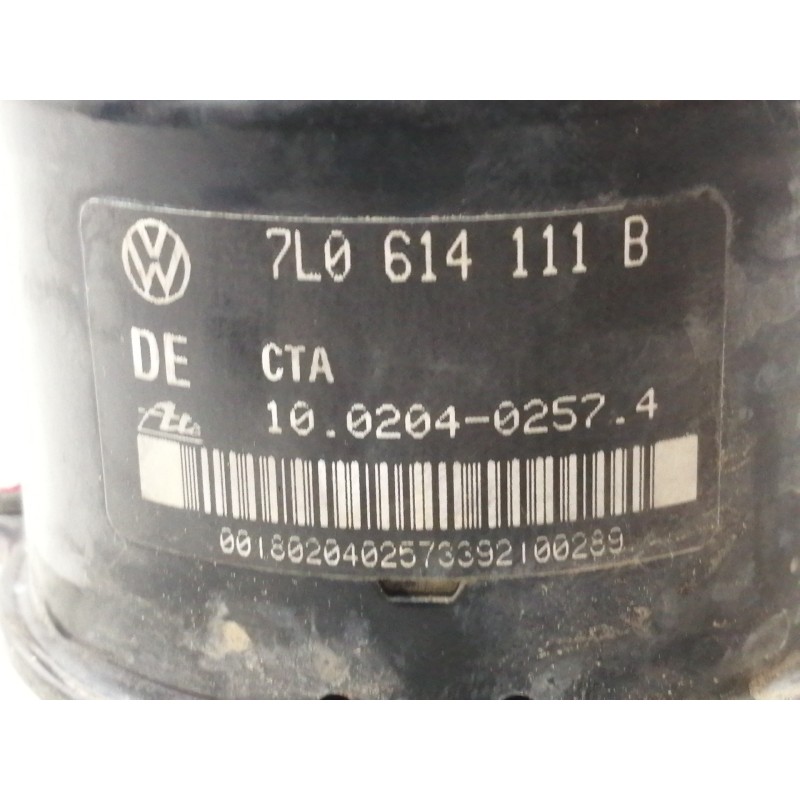 Recambio de abs para volkswagen touareg (7la) tdi v10 referencia OEM IAM 7L0614111B 10020402574 / 10020805022 7L0907379A / 10092