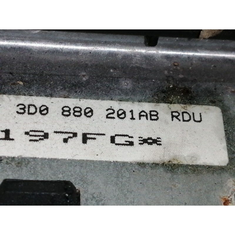 Recambio de airbag delantero izquierdo para volkswagen touareg (7la) tdi v10 referencia OEM IAM 3D0880201AB  