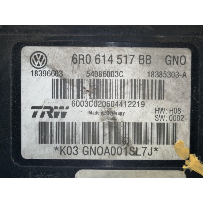 Recambio de abs para seat toledo (kg3) reference plus referencia OEM IAM 6R0614517BB 18235760111 18396603 54086003C 18385303A 60