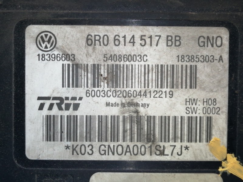 Recambio de abs para seat toledo (kg3) reference plus referencia OEM IAM 6R0614517BB 18235760111 18396603 54086003C 18385303A 60