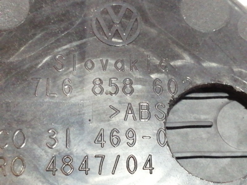 Recambio de moldura para volkswagen touareg (7la) tdi v10 referencia OEM IAM 7L6858602  
