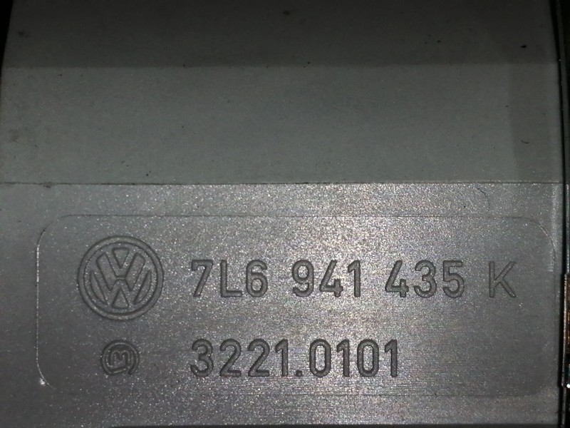 Recambio de mando multifuncion para volkswagen touareg (7la) tdi v10 referencia OEM IAM 7L6941435K  