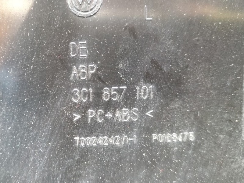 Recambio de guantera para volkswagen passat variant (3c5) 2.0 tdi referencia OEM IAM 3C1857101  