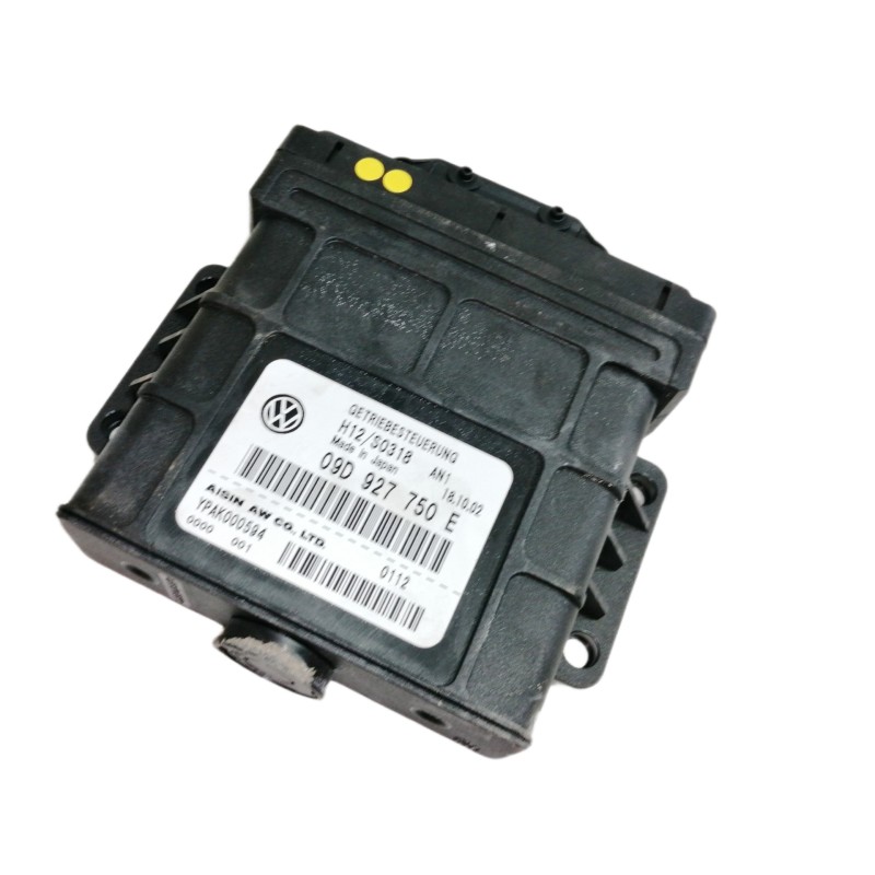 Recambio de centralita cambio automatico para volkswagen touareg (7la) tdi v10 referencia OEM IAM 09D927750E  