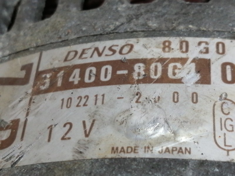 Recambio de alternador para suzuki liana rh (er) 1.6 berlina referencia OEM IAM 3140080G1  