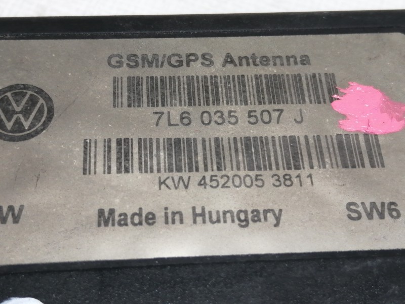 Recambio de antena para volkswagen touareg (7l6) v6 tdi referencia OEM IAM 7L6035507J  