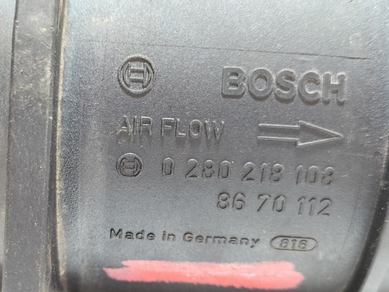 Recambio de caudalimetro para volvo s80 berlina 2.5 d referencia OEM IAM 0280218108  