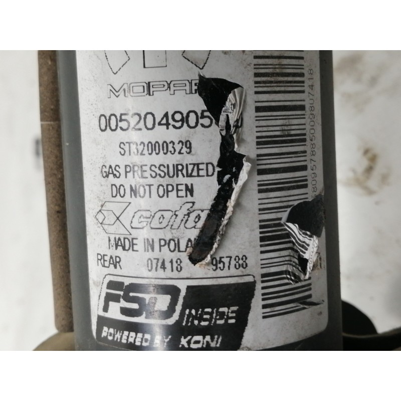 Recambio de amortiguador trasero izquierdo para fiat 500 x (334) urban referencia OEM IAM 00520490580 ST32000329 / 0C560 0741895