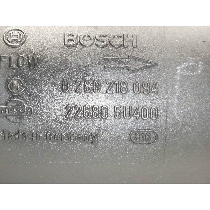 Recambio de caudalimetro para nissan almera (n16/e) comfort referencia OEM IAM 0280218094  