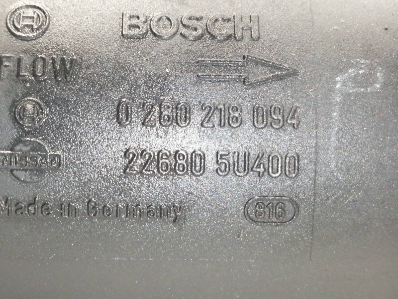 Recambio de caudalimetro para nissan almera (n16/e) comfort referencia OEM IAM 0280218094  