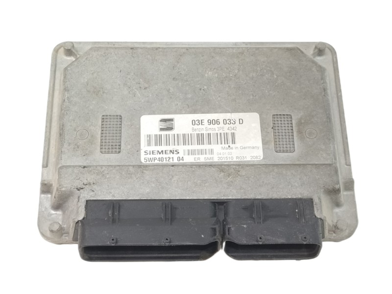 Recambio de centralita motor uce para seat ibiza (6l1) signo referencia OEM IAM 03E906033D SIEMENS 5WP4012104