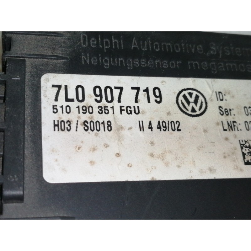 Recambio de modulo electronico para volkswagen touareg (7la) tdi v10 referencia OEM IAM 7L0907719  