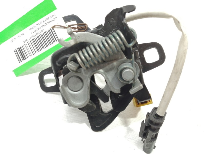 Recambio de cerradura capot para fiat 500 x (334) urban referencia OEM IAM   