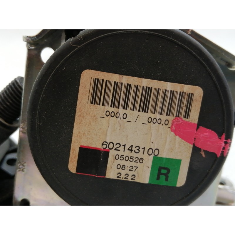 Recambio de cinturon seguridad delantero derecho para opel astra gtc enjoy referencia OEM IAM 602143100 602143100 3 PUERTAS